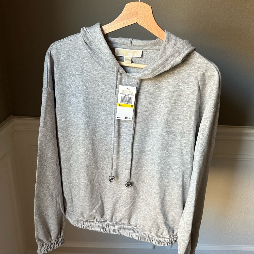 Michael Kors Gray Hoodie NWT